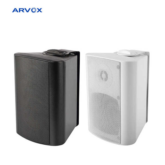 Outdoor Pa System Wall Mounted Surround Speaker 4/5/6.5-Inch Professional ABS Waterproof Body Surround Speakers