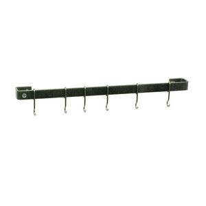 Support mural en métal pour casseroles, couvercles et ustensiles, avec crochets de suspension, organisateur de cuisine, fabriqué en Inde - Product Image 1