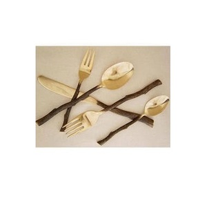 Ensembles de couverts pour dîner avec plaqué or pour la conception de luxe à faible coût Ensemble de couverts de meilleure qualité de 4 pour l'artisanat - Product Image 3