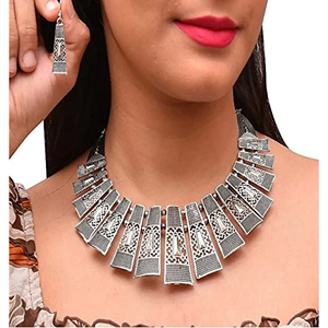 Collier Patti personnalisé, ethnique, religieux, plaqué or rose, pour les occasions d'anniversaire - Product Image 4