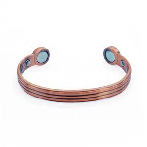 Pulsera de cadena de cuerda trenzada Unisex de lujo, brazalete cubano de 2 tonos, pulseras de cuerda de moda de ágata de latón altamente pulido - Product Image 3