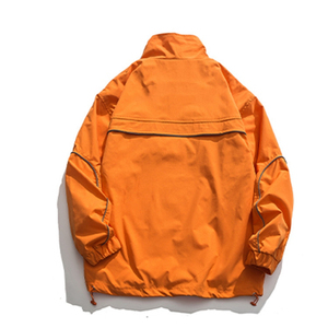 Wholesale 2026 Custom Hight Quality Trendy Stand-up Collar Jacket Street Casual Loose <b>Coat</b> - Product Image 3