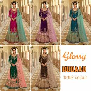 Varni export – costume de fête de mariage pour femmes, robes de haute qualité avec broderie de Designer indien Salwar Kameez, vente en gros - Product Image 5