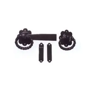 MANUFACTURER FROM INDIA DURABLE DECORATIVE TWISTED RING GATE LATCH IN HIGH QUALITY SELLING FOR WHOLESALE NEW DESIGNER GATE LATCH