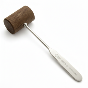 Martillo Quirúrgico Ortopédico Médico con Cabeza de Madera y Acero Inoxidable - Product Image 1