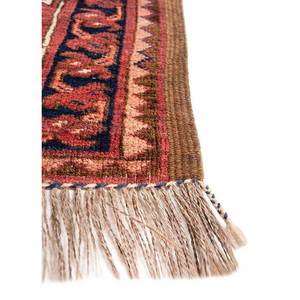 Alfombras de Lana Anudadas a Mano Kiaan, Diseño Geométrico Abstracto Rojo y Naranja, para el Hogar, Entrada, Pasillo, Rectángulo de 9x12, para Adolescentes - Product Image 4