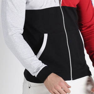 2023 Meilleures ventes de sweats à capuche à glissière personnalisés pour hommes respirants et Offre Spéciale taille XS avec impression de motif solide pour l'hiver - Product Image 6