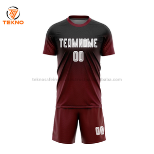 Meilleures ventes 2025-26 Uniforme de football Broderie imprimée personnalisée Nom et numéro de l'équipe Uniforme de football personnalisé OEM ODM entretenu - Product Image 5