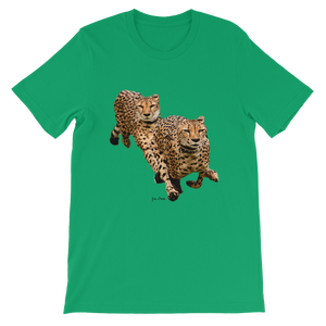 Camiseta Informal Premium para Niños Cheetah Brothers, Camiseta Polo de Secado Rápido para Niño, Diseño con Estampado Animal - Product Image 5
