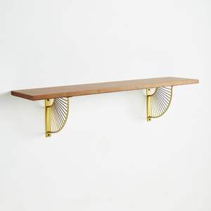 Estantes de pared de hierro tradicionales ecológicos para decoración interior cultural que combinan el estilo hereditario con el almacenamiento. - Product Image 5