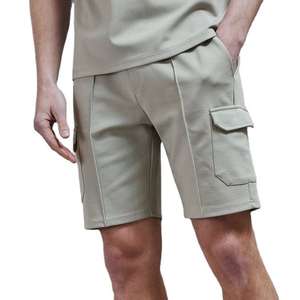 Pantalones cortos ajustados de algodón de la mejor calidad para hombre, pantalones cortos transpirables de secado rápido para entrenamiento, ropa de verano, material ligero - Product Image 1