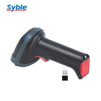 Lecteur de codes-barres sans fil 2.4G Syble XB-D15RB 1D2D, lecteur de codes QR pour la caisse des supermarchés