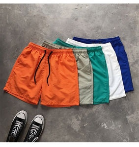 Streetwear personnalisé en gros Short uni décontracté pour hommes en polyester Short de course de jogging pour hommes - Product Image 4