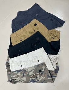 Custom Mens Cargo Shorts Algodón Spandex Mens Short Cargo Destroy Effect Pantalones casuales Diseño OEM Precio al por mayor Bangladesh - Product Image 6