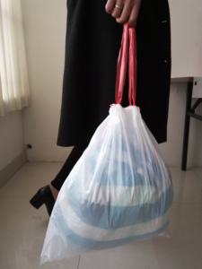 Cocina alta blanca y negra superventas, cordón de 30 galones para supermercado fabricado en Vietnam ODM con precio de fábrica - Product Image 5