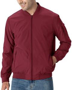 Veste sur mesure pour hommes Bomber Jacket Slim Fit Thin Casual Flight Best-seller Bomber Jacket Vente en gros - Product Image 5