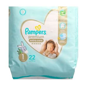 Couches Pampers Premium Care : protection douce pour la peau, couches absorbantes douces pour bébés, vente en gros - Product Image 1