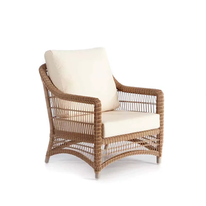 Luxury 4pc Rattan Sofa Set with <strong>Rising</strong> <strong>Table</strong> PE Round Wicker <strong>Garden</strong> <strong>Furniture</strong> 100% Olefin Cushion Aluminum Outdoor Dining - Product Image 6