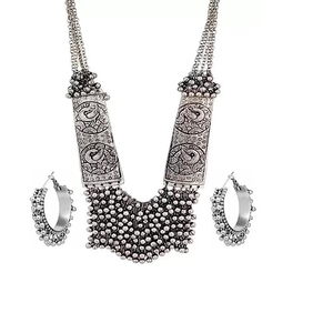 Bijoux en alliage de style bohème de 35 cm pour les occasions festives, inspirés de Bali - Product Image 1