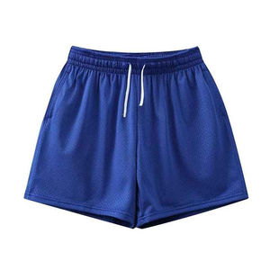 Meilleure vente Spandex Polyester usine directe Vintage basket Streetwear Shorts broderie impression personnalisée hommes maille Shorts - Product Image 4