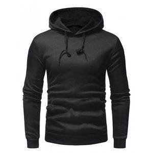 Sudadera con capucha de gran tamaño para hombre, unisex, gruesa, de invierno, con logotipo personalizado, transpirable, de algodón y poliéster, de talla grande - Product Image 3