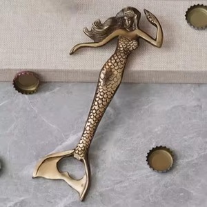 Abridor de Botellas de Acero Inoxidable con Impresión Esmaltada y Mango de Madera de Diseño, Gran Venta - Product Image 5