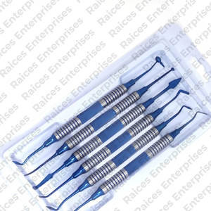 Ensemble d'examen dentaire en acier inoxydable le plus vendu Emballage personnalisé Source d'alimentation manuelle Instruments chirurgicaux dentaires économiques - Product Image 6