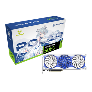 Nuevo Manli Polar Fox Ge Force R T X 5080 OC 16GB GDDR7 Gaming PC Tarjeta de video Interfaz de memoria de 256 bits Salida DP Ventilador MXM - Product Image 1