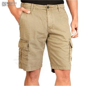 Shorts cargo décontractés pour hommes, vente en gros, jeans en coton, été, multi-poches, 6 poches, shorts pour hommes, shorts d'été pour hommes - Product Image 1