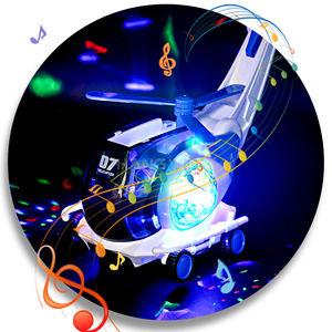 HW eléctrico deformable universal avión niños B/O <span class=keywords><strong>helicóptero</strong></span> vehículos juguetes con <span class=keywords><strong>sonido</strong></span> y luz - Product Image 5