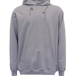Haute qualité hommes sweats à capuche Logo personnalisé pull Sport Streetwear polaire sweat qualité Jersey tissu solide pull à capuche - Product Image 3