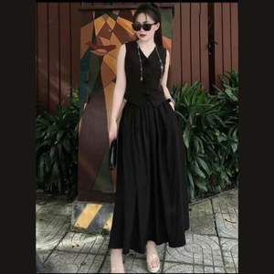 Best Choice Elegant Short-Sleeve Blazer and Long <b>Skirt</b> Set - Perfect Blend of Modern Style and Sophistication for <b>Office</b> - Product Image 3