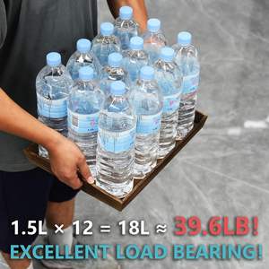 Bandeja de Madera Artesanal de Primera Calidad para Servir Alimentos, Ideal para Mejorar el Estilo de la Mesa y Elevar el Ambiente del Hogar - Product Image 5