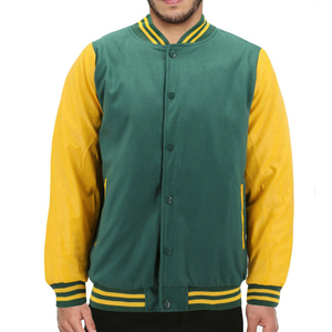 Affordable Varsity <b>Jackets</b> for Sale - Classic <b>Retro</b>-Style Sports Outerwear with Quilted Lining, Perfect for College Students - Product Image 3