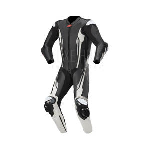 Nouvelle arrivée Combinaison de moto en cuir pour hommes Combinaison de course de moto de qualité supérieure - Product Image 4