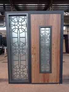 ABSDOOR LOCKON Luxe Sécurité Premium Acier Inoxydable Pivot Isolation Thermique Porte d'Entrée pour Intérieur Appartement Villa Hôtel - Product Image 3