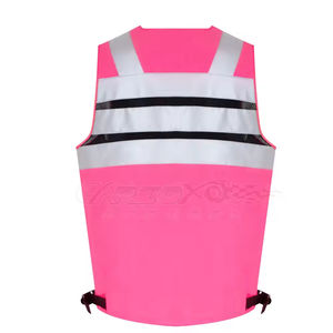 Chaleco de Seguridad Reflectante de Alta Calidad para Trabajadores, Chaleco de Seguridad de Alta Visibilidad con Color Personalizado, Nuevo Diseño - Product Image 2
