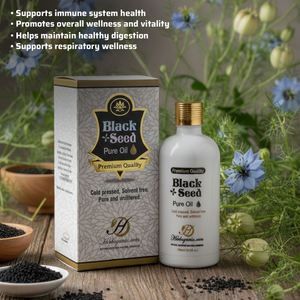 Aceite de Semillas de Comino Negro Puro de Marca Privada, Prensado en Frío, Nigella Sativa, Grado Alimenticio - Product Image 2