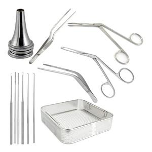 Juego de eliminación de cuerpo extraño de oreja de 12 piezas para eliminar cuerpos extraños de oreja, juego de instrumentos de cirugía para eliminación de cuerpo extraño de oreja - Product Image 2
