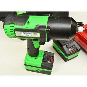 Kit de Llave de Impacto Eléctrica de Iones de Litio de 18 V, 1/2 Pulgada, con 2 Baterías, Cargador y Bolsa de Transporte, 220 V/Llave Eléctrica Inalámbrica - Product Image 2