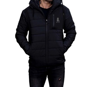 Veste d'hiver pour homme de haute qualité, personnalisée, légère, à col montant, style tendance, respirante, coupe-vent - Product Image 1