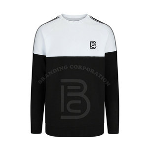 ชุดวอร์มผ้าฝ้ายสำหรับผู้ชายชุดวอร์มแขนยาวแบบมีเชือกรูดสำหรับผู้ชายพิมพ์ลายโลโก้ - Product Image 2