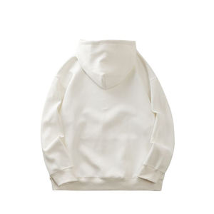 420G Heavyweight Smooth Fleece Sudadera con capucha para hombres-Otoño 2023 Loose-Fit Color sólido Ropa de manga larga - Product Image 2