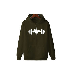 Sweats à capuche OEM ODM multicolores et tailles personnalisés de haute qualité pour hommes 100% coton - Product Image 3