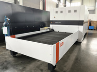 Nouvelle plaque d'acier tôle CNC Fiber Laser Machine de découpe Raytools Laser tête Cypcut eau AI DXF Hiwin eau Max Laser Source