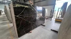 Dalle de marbre moderne haute densité pour la forêt tropicale verte Comptoir de bâtiment longue durée Surface polie Grande dalle de qualité supérieure - Product Image 3