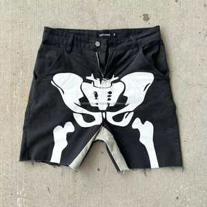 Shorts d'été pour hommes personnalisés, vente en gros OEM, logo et design personnalisés, coton/polyester respirant de haute qualité - Product Image 1