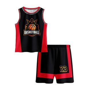 Maillot de basketball personnalisable imprimé pour homme, sans manches, col en V, coupe athlétique, 100 % polyester, respirant et anti-humidité, 3D - Product Image 1