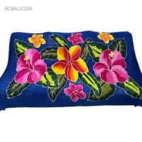 Vente en gros de sarongs longs de plage, collection été, sarongs uniques en rayonne peints à la main avec de magnifiques motifs floraux