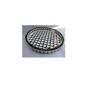 Producto de Venta caliente, bandeja de hueso pulido brillante, bandeja de comida de fruta, bandeja de incrustaciones de hueso, uso de té de fruta, plato de servicio de calidad hecho a mano - Product Image 6